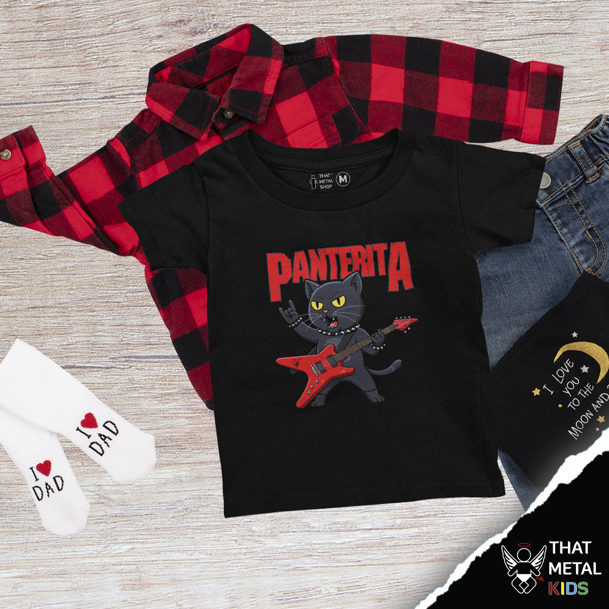 Playera Niño Panterita Catbag Darrell
