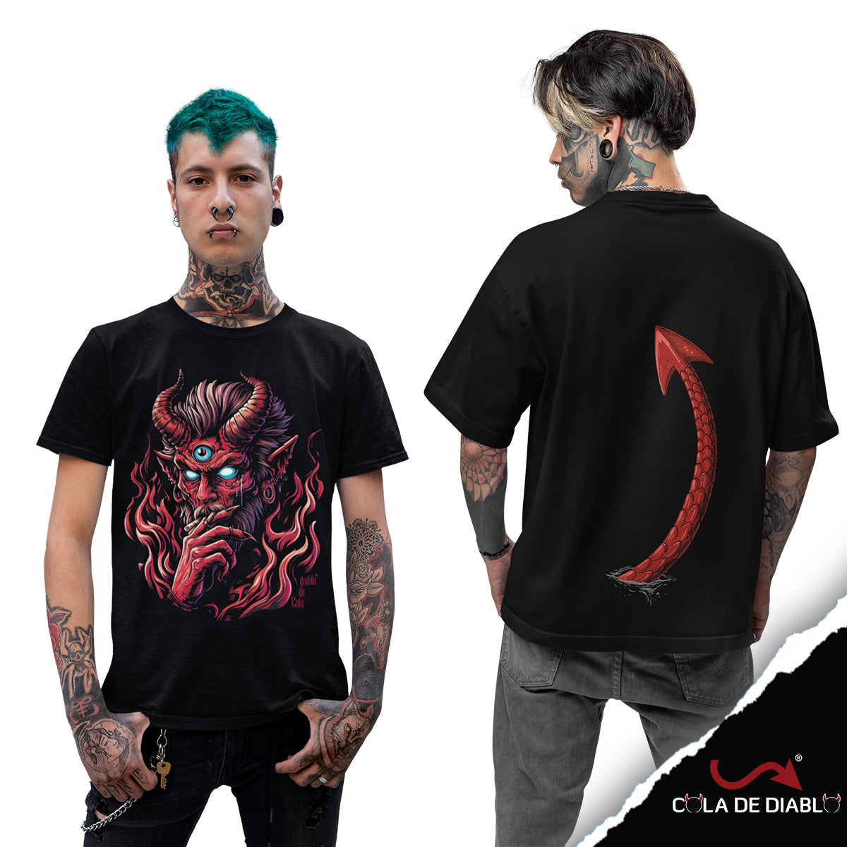 Playera A Coffin Nail - Cola de Diablo®