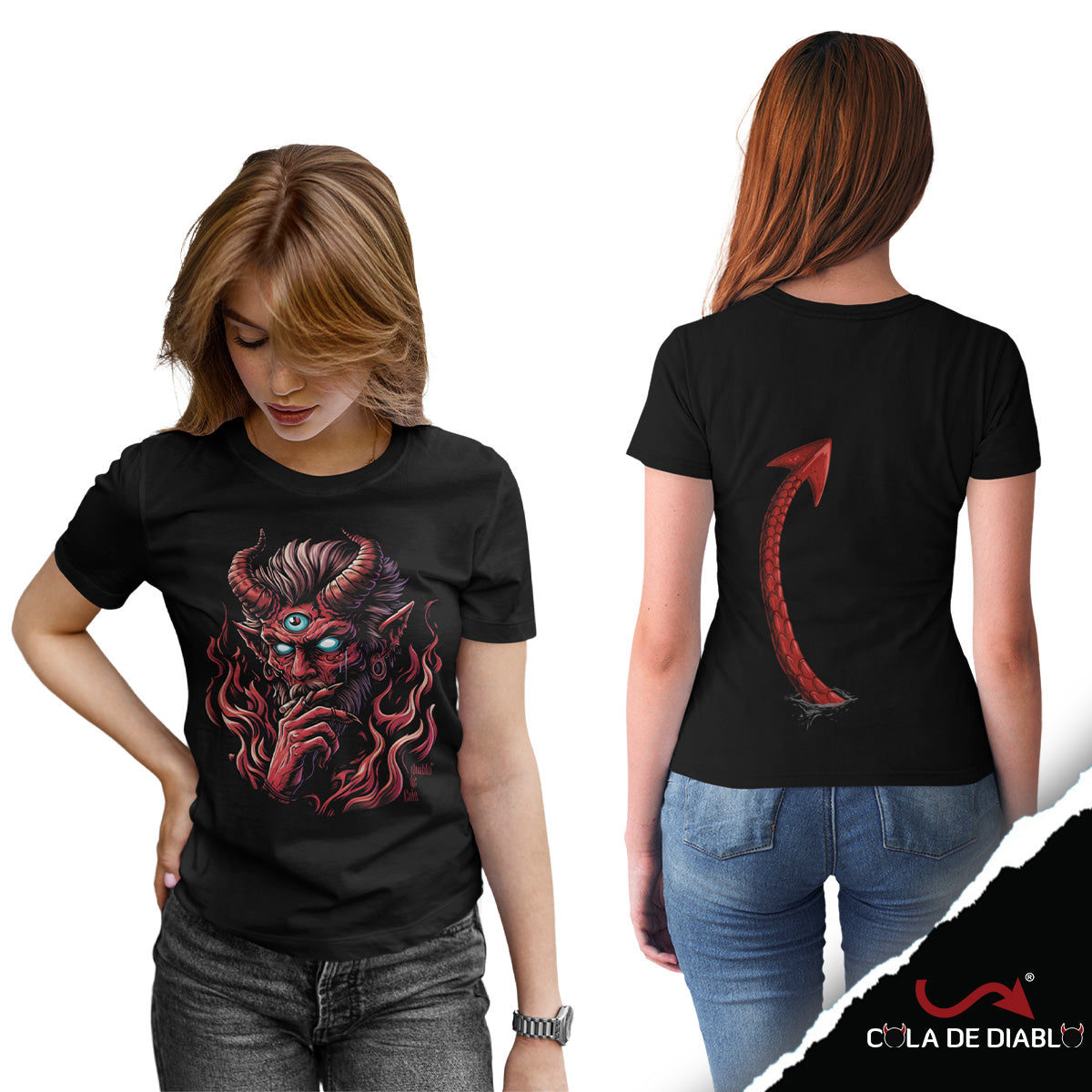 Playera A Coffin Nail - Cola de Diablo®