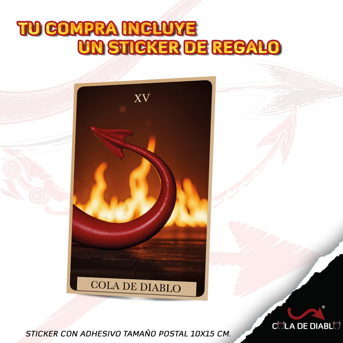 Playera I Want to see you... in Hell - Cola de Diablo®