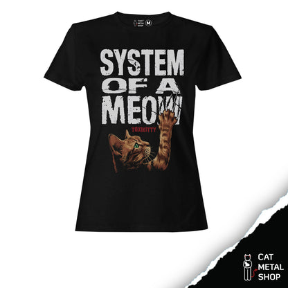 Playera System of a Meow Toxikitty