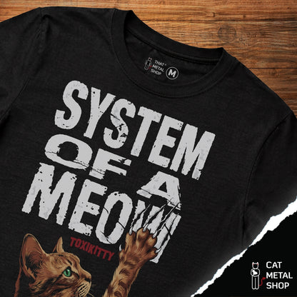 Playera System of a Meow Toxikitty